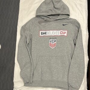 Nike Gray SheBelieves Cup Hoodie